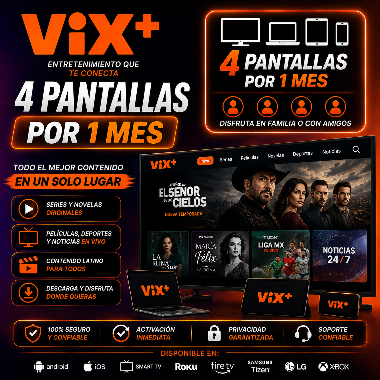 VIX COMPLETA (1 MES)
